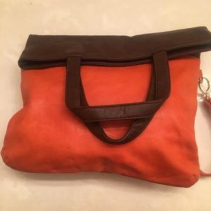 Neiman Marcus large two tone tote bag.